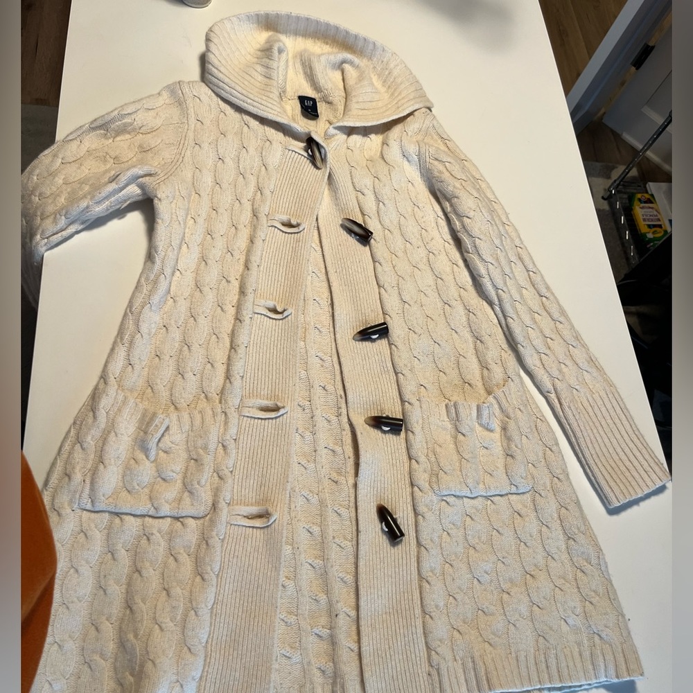 Gap Knit Tall Sweater Cardigan